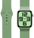 OBAL:ME Silicone Strap Silikona siksniņa priek&scaron; Apple Watch 42-49mm M-L / zaļa