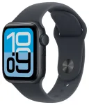 I&scaron;manusis laikrodis Apple Watch SE 3 GPS 40mm Aliuminio korpusas Midnight su sportine apyranke Midnight - S/M