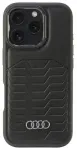 Audi Synthetic Leather MagSafe iPhone 16 Pro 6.3" czarny|black hardcase AU-TPUPCMIP16P-GT|D3-BK
