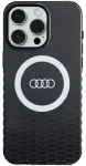 Audi IML Big Logo MagSafe Case iPhone 15 Pro Max 6.7" czarny|black hardcase AU-IMLMIP15PM-Q5|D2-BK