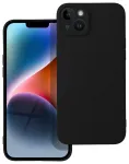 Silicone Mag Cover telefono dėklas su MagSafe palaikymu iPhone 14 Plus juodas