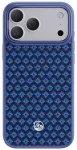 Benks Magnetic Armor Pro Armor Grid Kevlar Case Metal Frame 600D (C.K.FL.AP.BE.B072) for Iphone 18 Pro/17 Pro blue