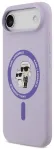 Karl Lagerfeld Liquid Silicone Karl and Choupette MagSafe Case Aizsargapvalks priek&scaron; Apple iPhone 17 Air