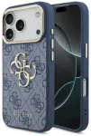 Guess 4G Big 4G Classic Logo Case Aizsargapvalks priek&scaron; iPhone 18 Pro / blue gold