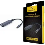 Gembird A-USB3C-VGA-01 USB Type-C - VGA adapteris / pelēks