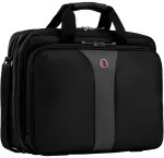 Wenger Legacy 16 Double-Gusset (Black, bis 40,6 cm (16"))