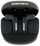 Juodos "DKNY DKTWST6AEHLK" "Bluetooth" ausinės TWS su satino apdaila