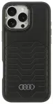 Audi Synthetic Leather MagSafe iPhone 16 Pro Max 6.9" czarny|black hardcase AU-TPUPCMIP16PM-GT|D3-BK