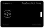 Lokalizator 4smarts SkyTag Card Duos   ReCharge czarny