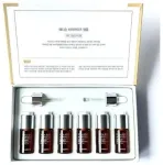 Rinkinys, Dr. Hedison, Vita Bright, Skaistinantis ampulių priežiūros serumas, Nuo hiperpigmentacijos, Veidui, Unisex, 6 vnt., 60 ml