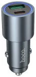 HOCO Z60 automobilinis įkroviklis | 30W | PD, QC | USB-A, USB-C | juodas