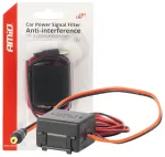 Car Power Signal Filter Anti-interference with plug 12V AMIO-04101