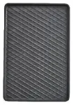 Rubber car mat MG Rectangular rear, short model - (27 SHORTS)