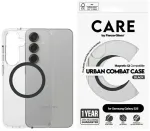 Etui CARE by PanzerGlass Flagship Urban   Combat Black QI do Samsung Galaxy S25 przezroczysty