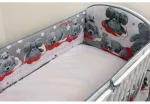 Apsauga i lovytę 360 cm FUNNY BEAR grey, Ankras