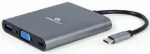 Gembird USB Type-C Multi-Port Dokstacija + Kar&scaron;u lasitājs
