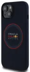 Red Bull Red Ring telefono dėklas iPhone 14, su MagSafe palaikymu, tamsiai mėlynas