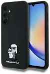 Karl Lagerfeld KLHCSA35SMHKCNPK Hardcase Aizsargapvalks priek&scaron; Samsung Galaxy A35 / melns