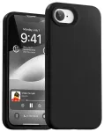 Mercury Silicone telefono dėklas, skirtas iPhone 16e, juodas