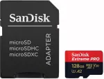 Atmiņas karte Extreme Pro microSDXC 128GB 200/90 MB/s A2 V30