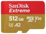 SanDisk Extreme Go A2 U3 V30 microSD microSDXC 512GB