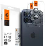 Spigen Optik.tR EZ Fit Camera Protector for iPhone 14 Pro | Pro Max | 15 Pro | Pro Max - Titanium Blue 2 pcs.