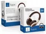 Wireless headphones Blue Star BH06 brown