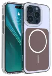 Etteri Hidden Pearl Epoxy Mag telefono dėklas iPhone 15 Pro rudas