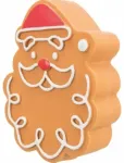 Christmas latex toy for pets : Trixie Xmas Gingerbread figure, latex, 11cm