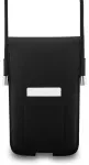 Lacoste PVC Blend Monogram Metal Logo Phone Pouch XL Black