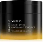 KORIKA Korean Heritage Renewing Gel Toner Pads - Tonizuojantys diskeliai ( 70 vnt. )
