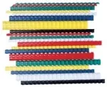 Plastmasas spirāles Forpus &Oslash;6mm, 100gab/iep, sarkanas