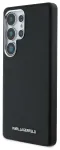 Karl Lagerfeld PU Saffiano Metal Logo and Frame Case Aizsargapvalks priek&scaron; Samsung Galaxy S25 Ultra