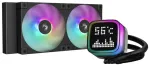 DeepCool R-LP240-BKMSNC-G-1 &Scaron;ķidrumu dzesētājs 12 cm