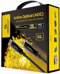Gembird CCBP-HDMI-AOC-30M-02 Aktīvais optiskais HDMI kabelis 30 m HDMI 2.0 4K UHD