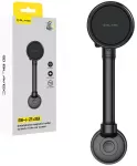 Blavec BH-24B magnetinis automobilinis telefono laikiklis su prisiurbtuku suderinamas su MagSafe juodas