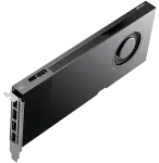 PNY NVIDIA RTX PRO 4000 Blackwell OEM Version, PCI-Express x16 Gen 5.0, 24 GB GDDR7 ECC 192-bit, 672 GB/s, 140W, FMHL Single Slot (11,2cm H x 24,1cm L), 4x DP 2.1b