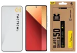 Tactical Glass Shield 5D Aizsargstikls priek&scaron; Xiaomi Redmi Note 13 Pro 4G/5G, Poco X6 5G / melns