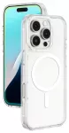 AmazingThing Minimal Mag dėklas su magnetiniu žiedu, skirtas iPhone 16 Pro &ndash; skaidrus
