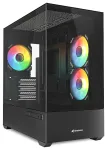 Sharkoon MK6 RGB (Black, Tempered Glass x 2)