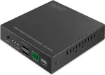Adapteris AV Digitus DIGITUS HDMI Fiber IP imtuvas 4K/60Hz Black