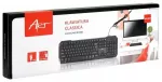 ART wire keyboard USB A QWERTY AK-46U black