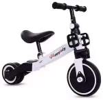 Children's multifunctional tricycle white