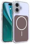 Etteri Hidden Pearl Epoxy Mag telefono dėklas iPhone 16 rudas