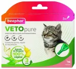 Flea and tick drops for kittens - Beaphar Spot on Veto pure, 3 pcs