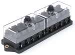 Blade fuse box 10 sockets