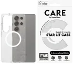Etui CARE by PanzerGlass Flagship Urban   Combat StarLight White QI do Samsung Galaxy S25 Ultra przezroczysty