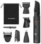 MAXGROOM LK-881 multifunctional trimmer with replaceable tips - black