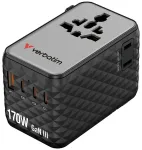 Verbatim Ceļojumu Adapteris EU / UK / US / 2x USB-A / 3x USB-C 70W