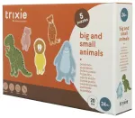 Trixie Puzzle Box Big and Small Animals Bērnu Puzle 24m+